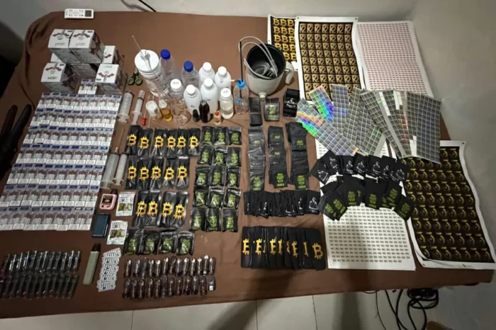 Polisi Bongkar Lab Vape...