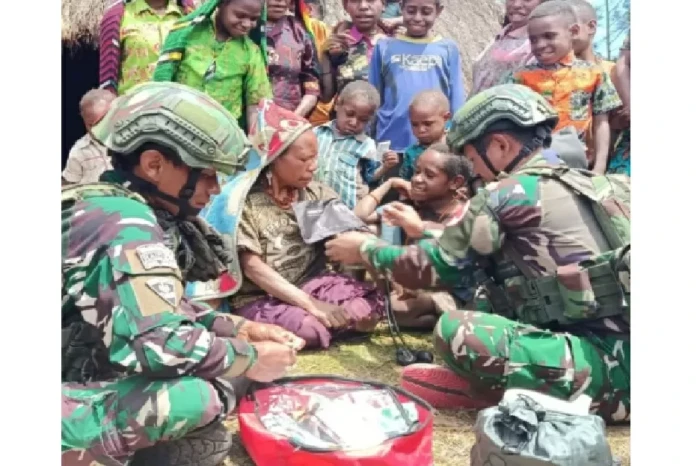 Prajurit Koops TNI Habema...