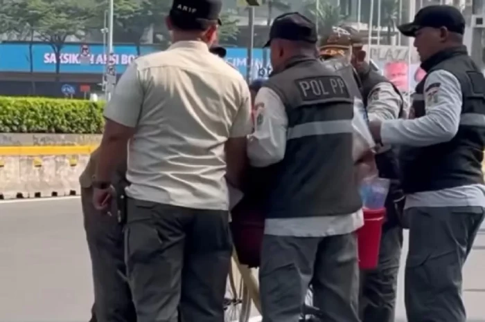 Viral Aksi Penertiban...