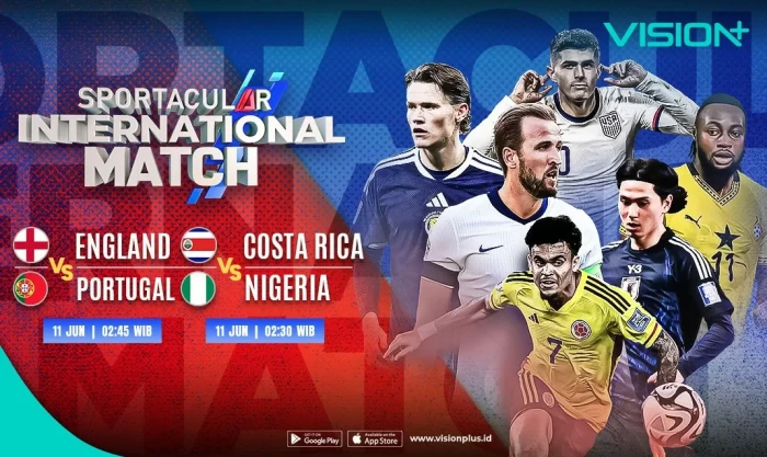 Jadwal Timnas Inggris...