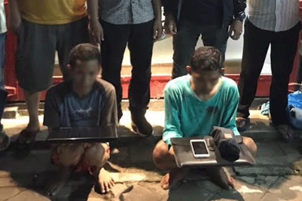 Tangkap Pelaku Pencurian...