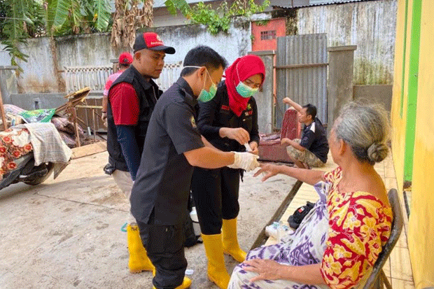 Korban Banjir di Bantaeng...