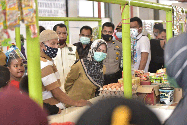 Diresmikan Bupati Indah,...