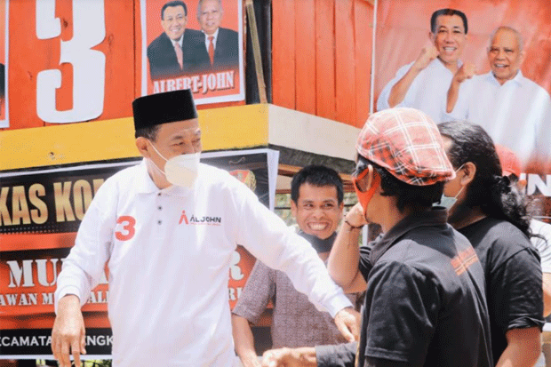 Resmikan Posko Pemenangan,...