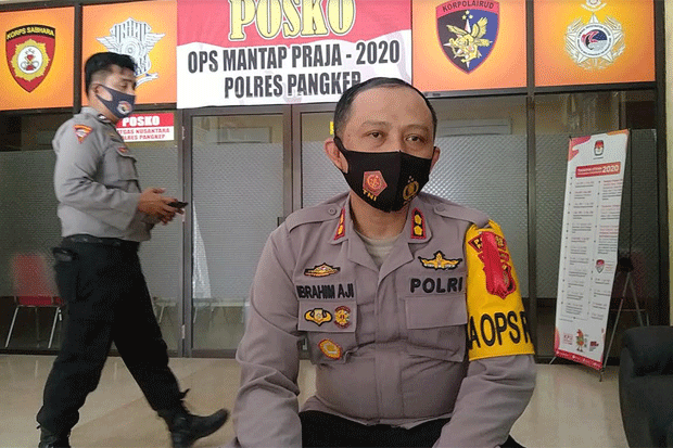 Polres Pangkep Proses...