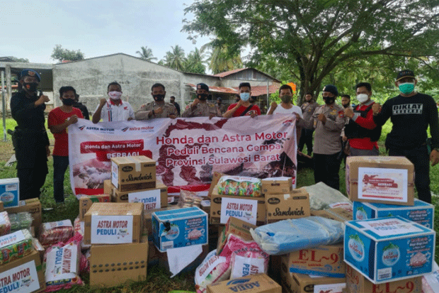 Peduli Gempa Sulbar,...
