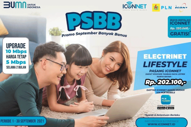 Pasang ICONNET, Nikmati...