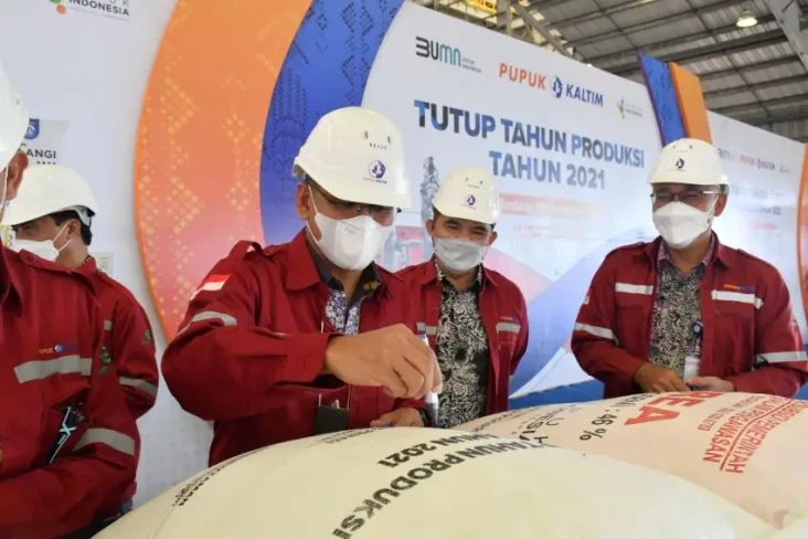 Produksi Pupuk Lampaui...