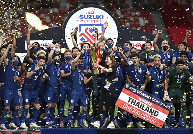 Respek Thailand! Selebrasi...