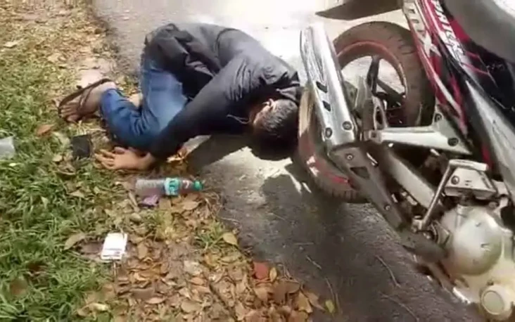 Dikira Korban Tabrak...