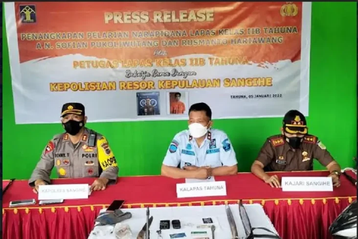 Kabur dari Lapas Tahuna,...
