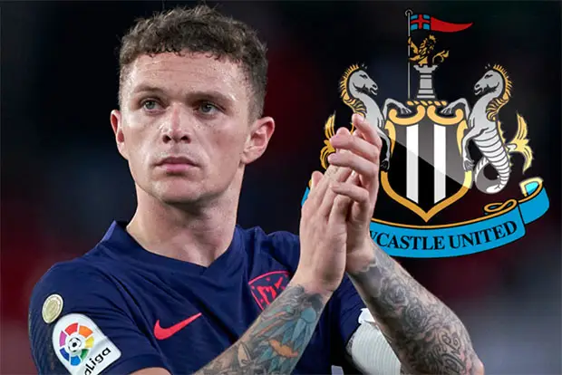 Tiba di Newcastle, Kieran...