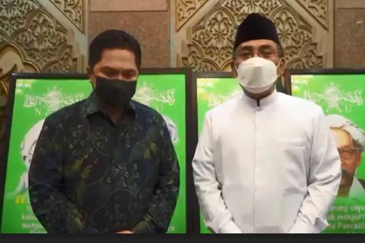 Erick Thohir Bertemu...