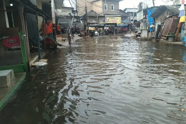 Direndam Banjir Rob...