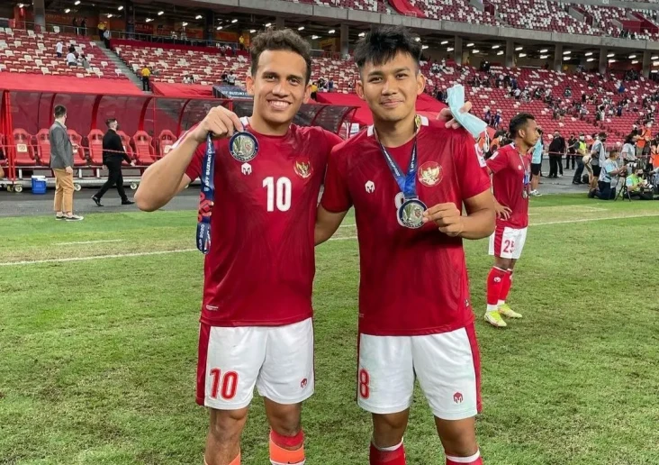Pemain Timnas Indonesia...