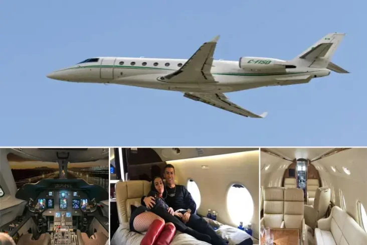 Intip Jet Pribadi Cristiano...