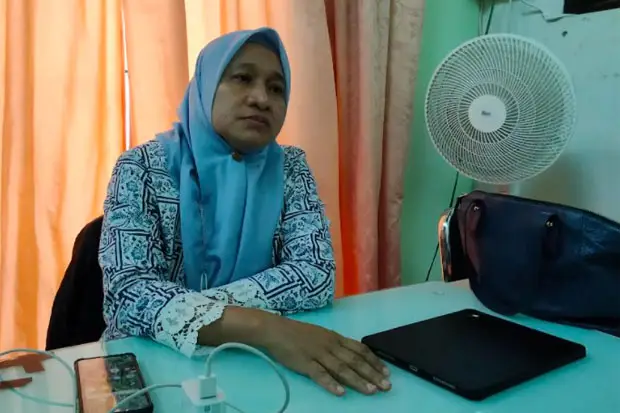 Siswi SMP di Makassar...