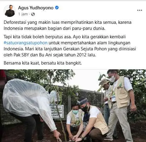 Prihatin Meluasnya Deforestasi,...