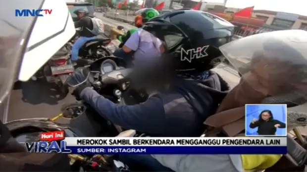Ditegur Matikan Rokok...