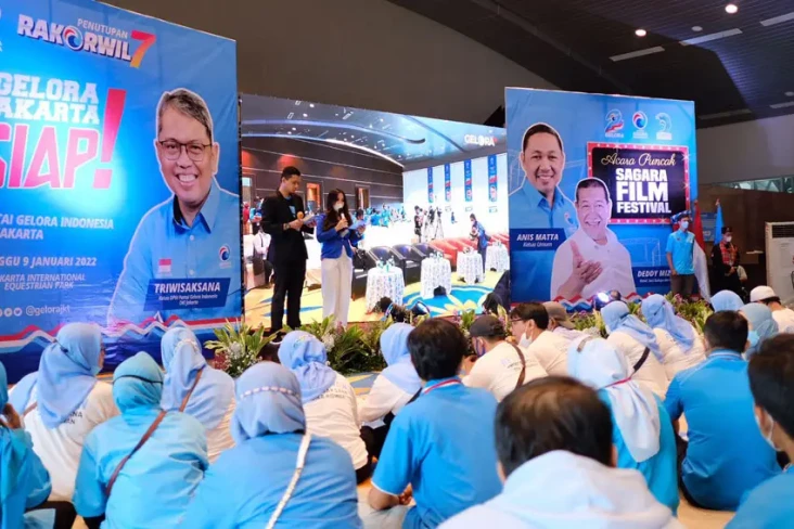 Gelar Rakorwil, Partai...