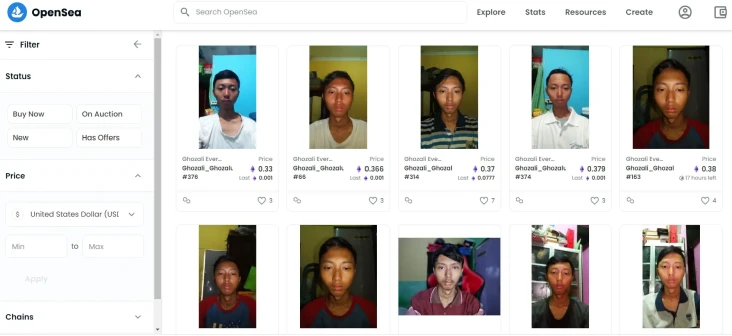 Melejitnya Harga Foto...