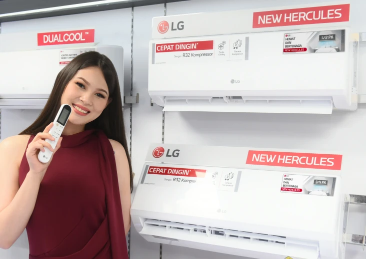 LG Segarkan Produk AC...