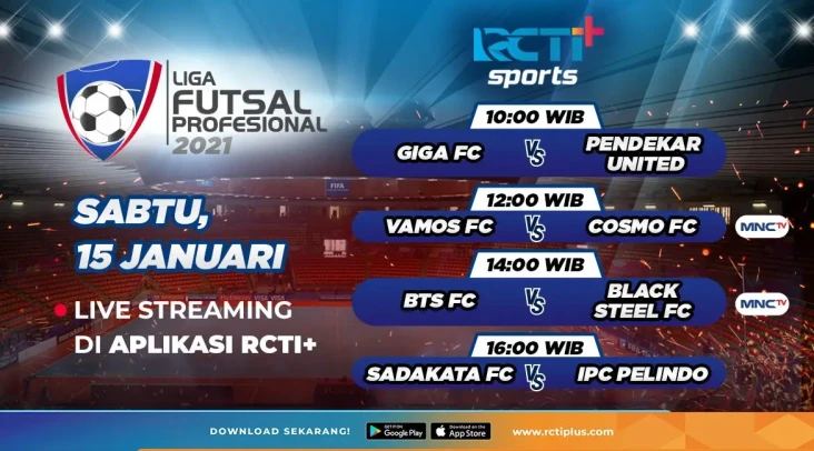 Hasil Liga Futsal Pro...