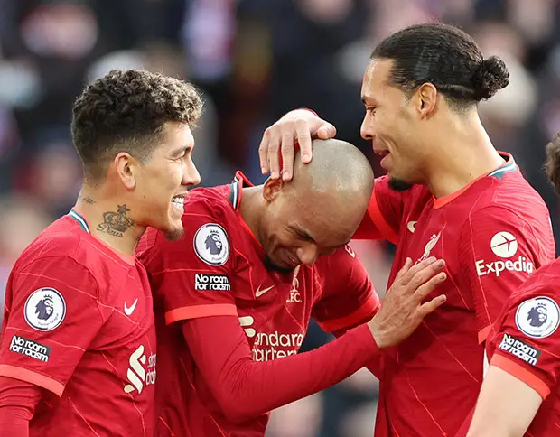 Hasil Liverpool vs Brentford:...