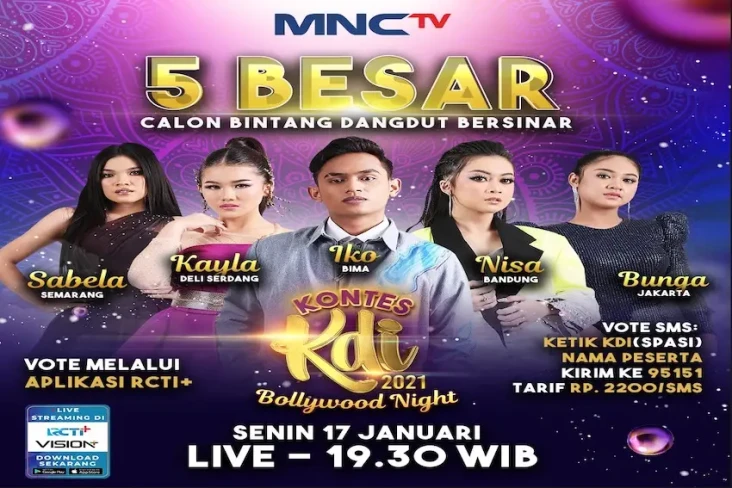 5 Kontestan Siap Bersaing...