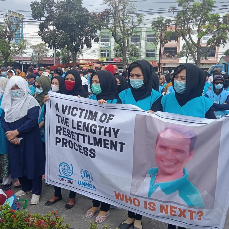 Pengungsi Afganistan...