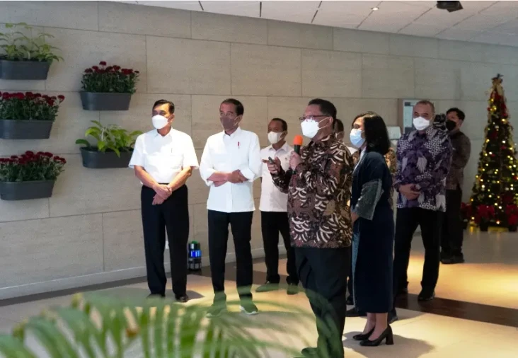 Dikunjungi Jokowi ,...