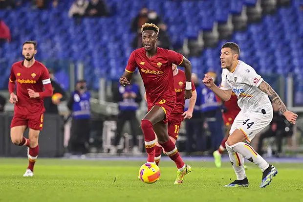 Hasil AS Roma vs Lecce:...