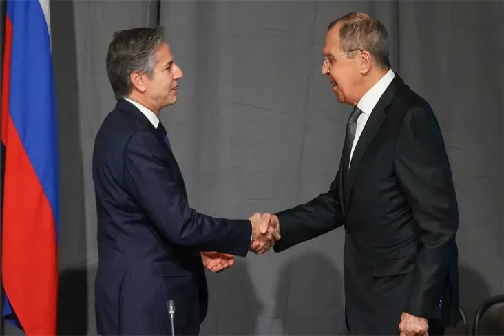 Menlu Amerika dan Rusia...