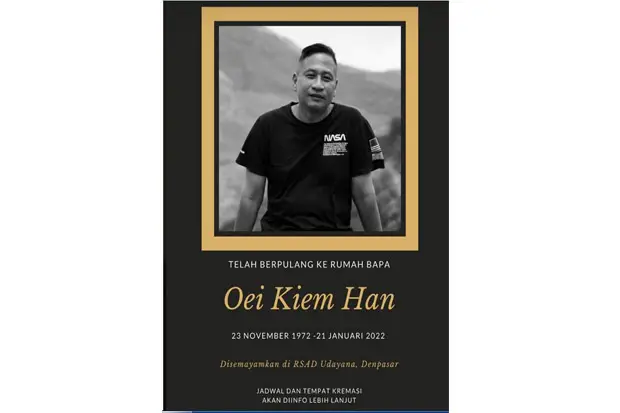 Oei Kim Han Meninggal...