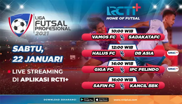 Jadwal Live Streaming...