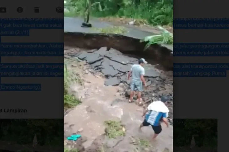 Jalur Menuju Danau Ranau...