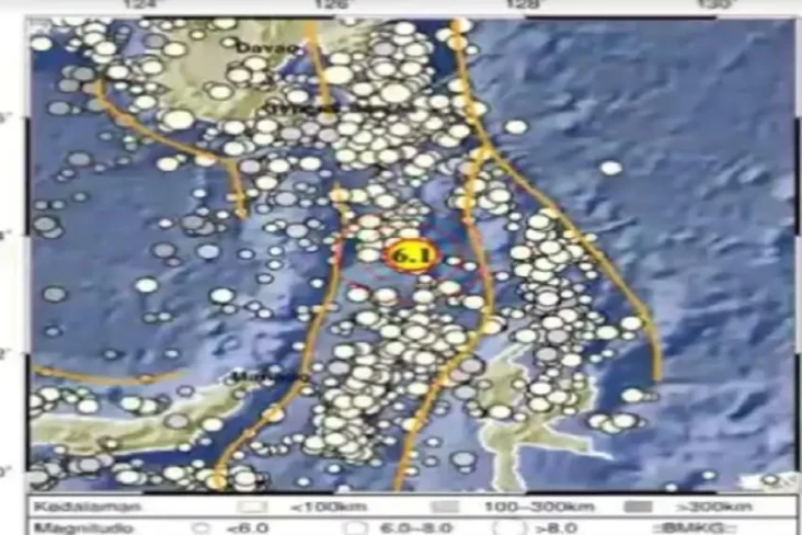 Gempa Magnitudo 6,1...