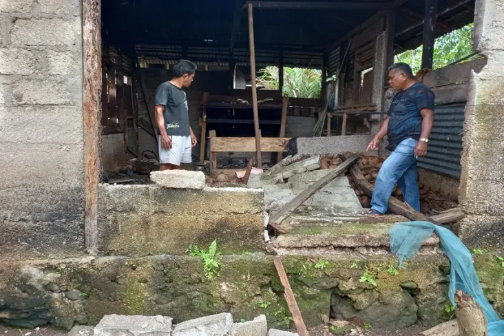 Gempa Talaud M6,1 Rusak...