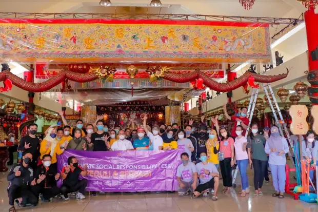 Jelang Imlek, PHI Bersih-bersih...