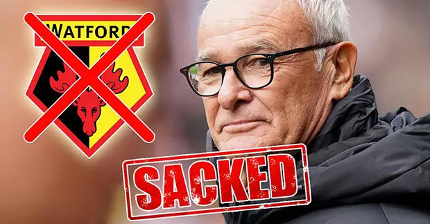 Resmi, Watford Pecat...