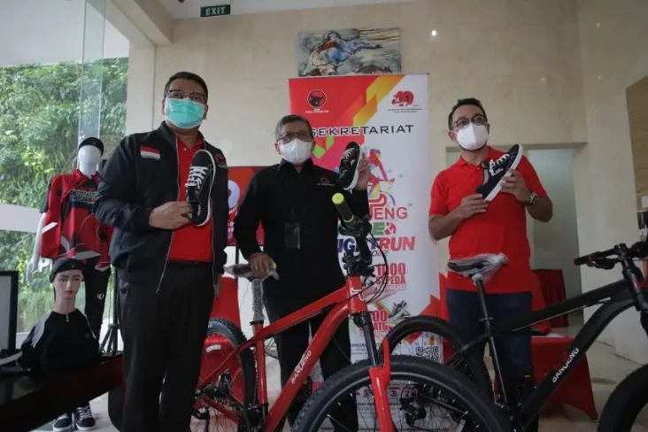 PDIP Gelar Banteng Ride...