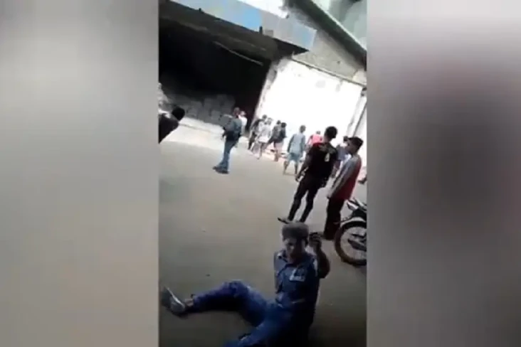 Penampakan Ledakan Mesin...