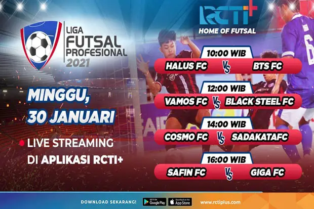 Saksikan Liga Futsal...