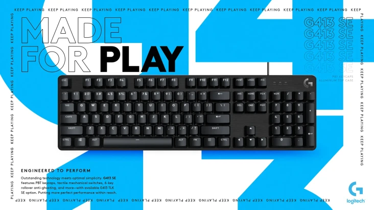Logitech G413, Kibor...