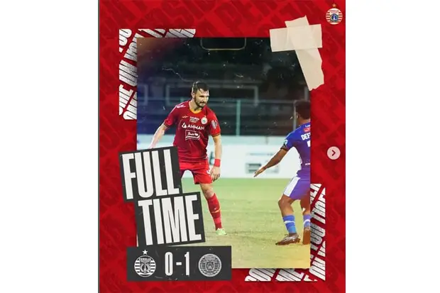 Hasil Persija vs Persiraja:...