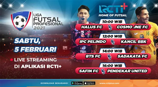Jadwal Live Streaming...