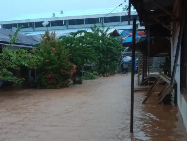 Hujan Deras di Bengkulu...