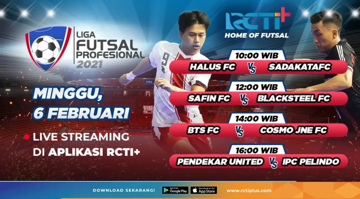 Jadwal Live Streaming...