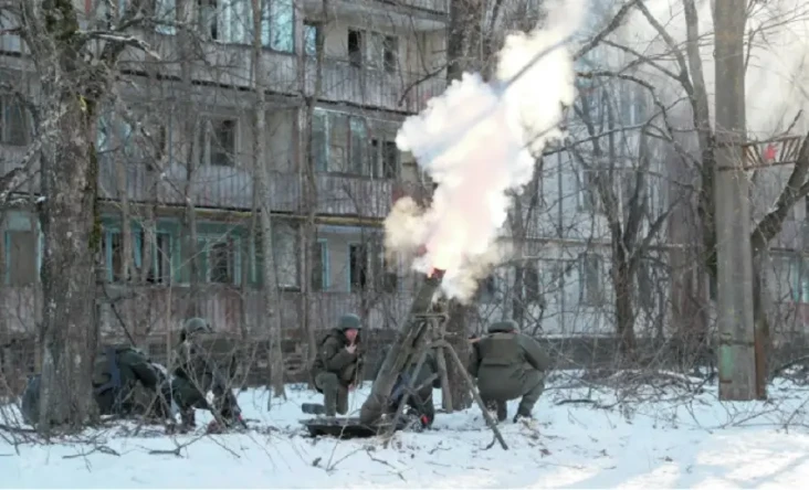 Pasukan Ukraina Gelar...
