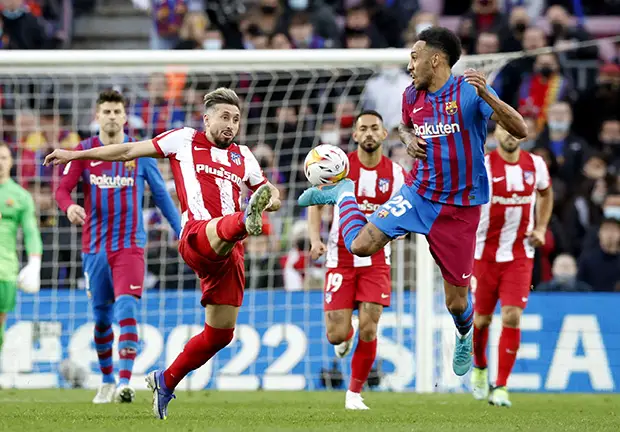 Hasil Barcelona vs Atletico...